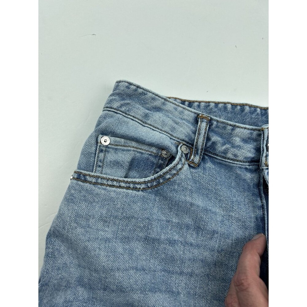 Oat New York Jeans Women's 8/29 Wide Leg Cloud Luxe Denim Medium Wash - Picture 10 of 16